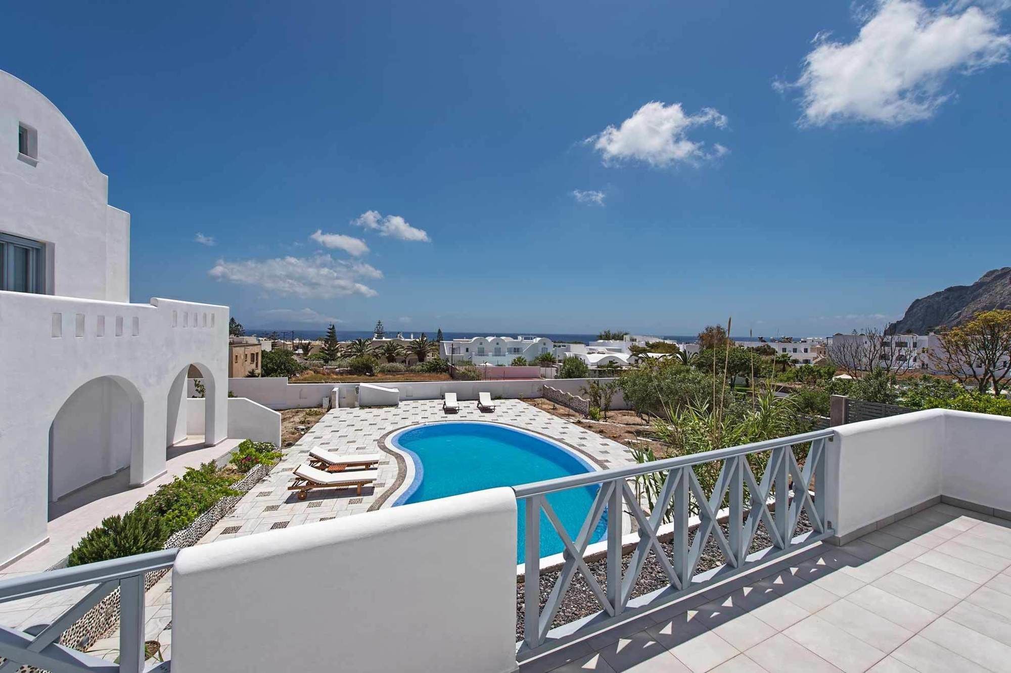 Kamári Felicity Villas Santorini Luxury House מראה חיצוני תמונה